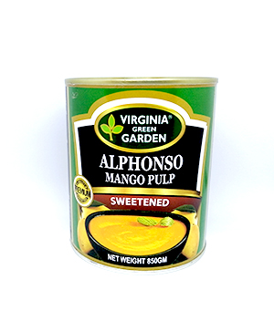 Virginia Green Garden Alphonso Mango Pulp 850g