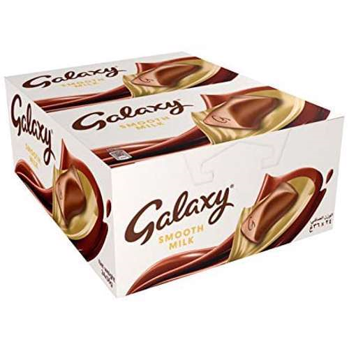 Galaxy Smooth Milk Chocolate Bar 36gm x 24 bars