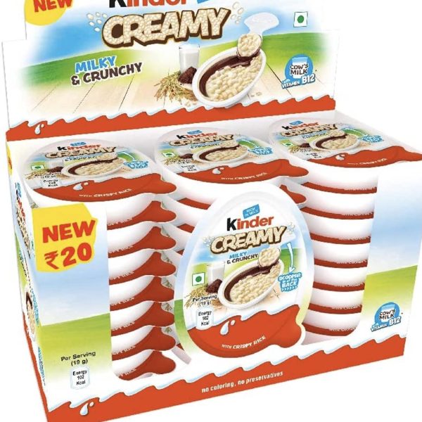 KINDER CREAMY 19 GRAM X 24 PACK